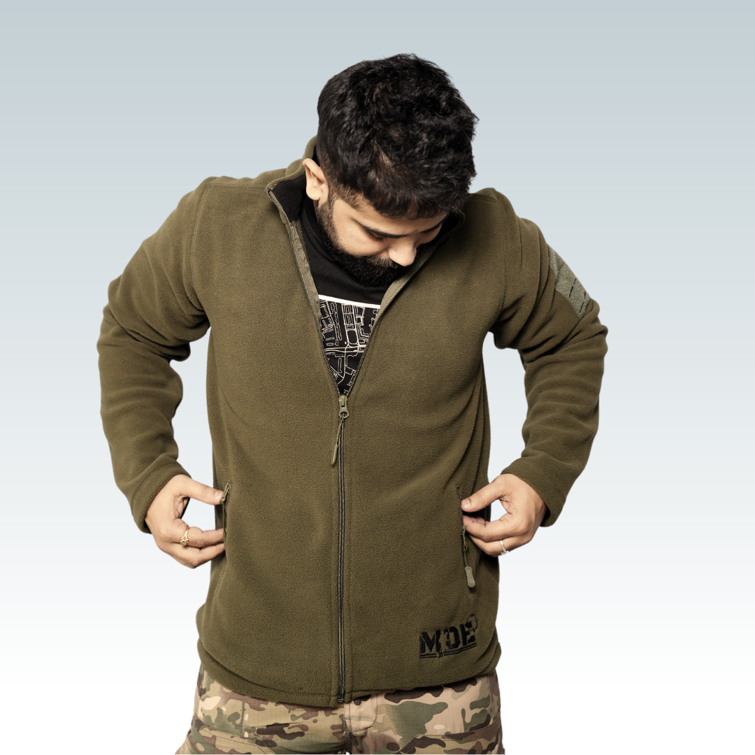 MDE FLEECE FULL ZIPPER