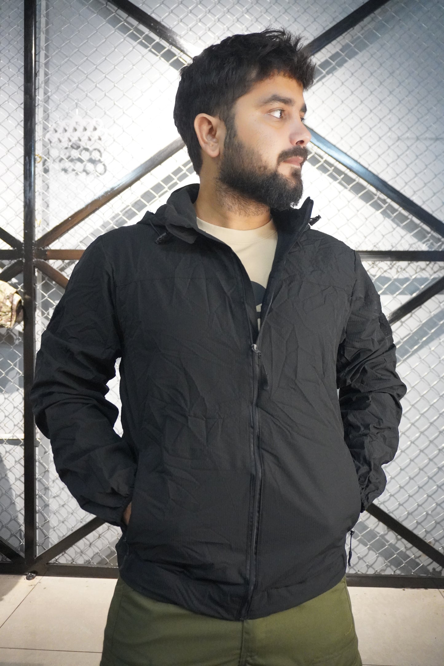 PROTAC SELF PACKABLE POUCH WINDCHEATER Black