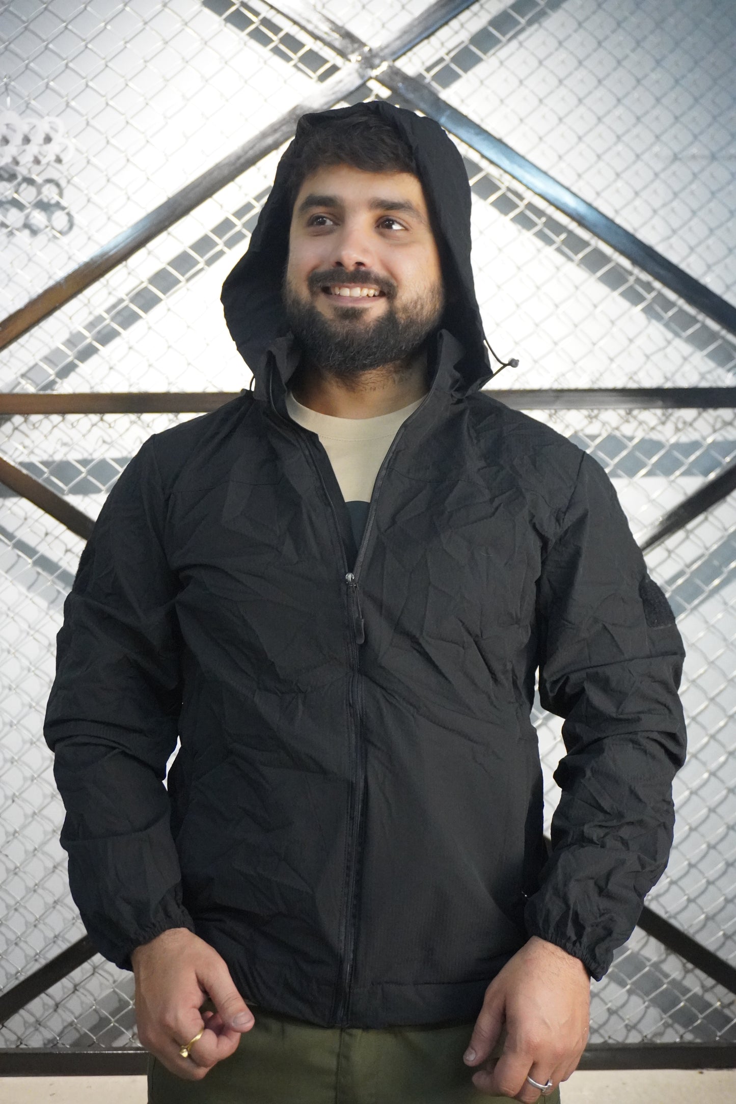 PROTAC SELF PACKABLE POUCH WINDCHEATER Black