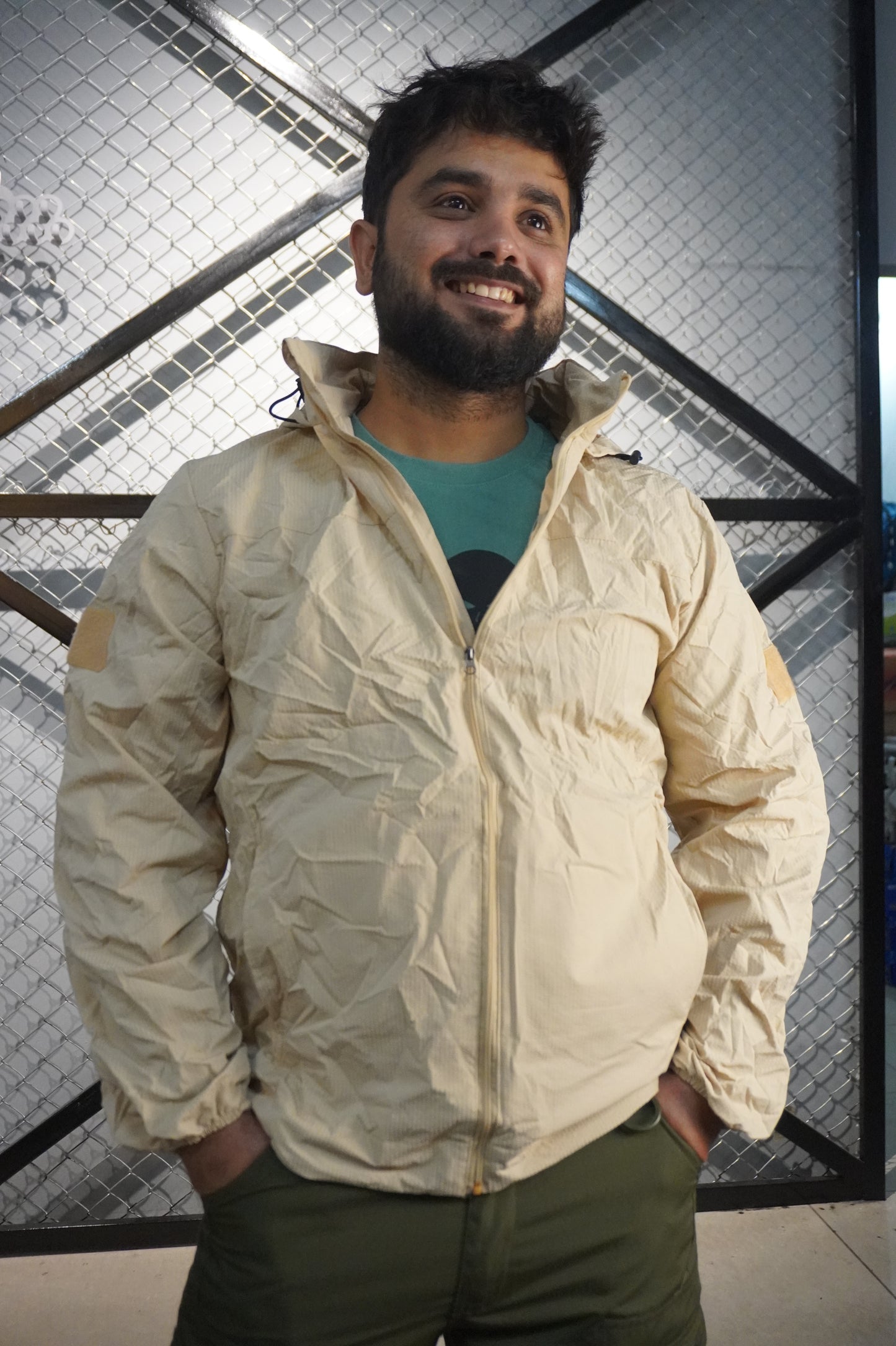 PROTAC SELF PACKABLE POUCH WINDCHEATER BEIGE