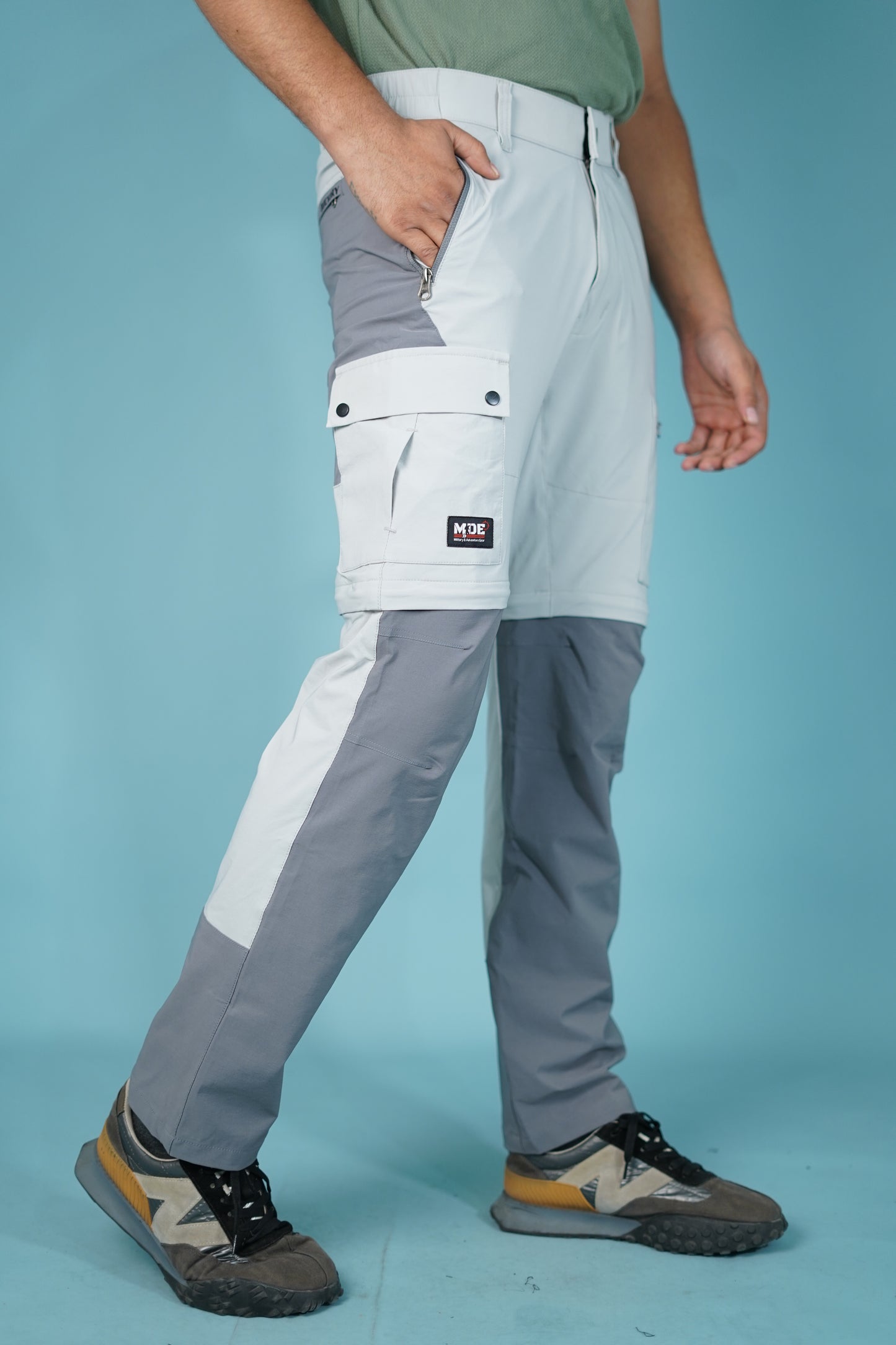 MDE Hike -2 Detachable pants white
