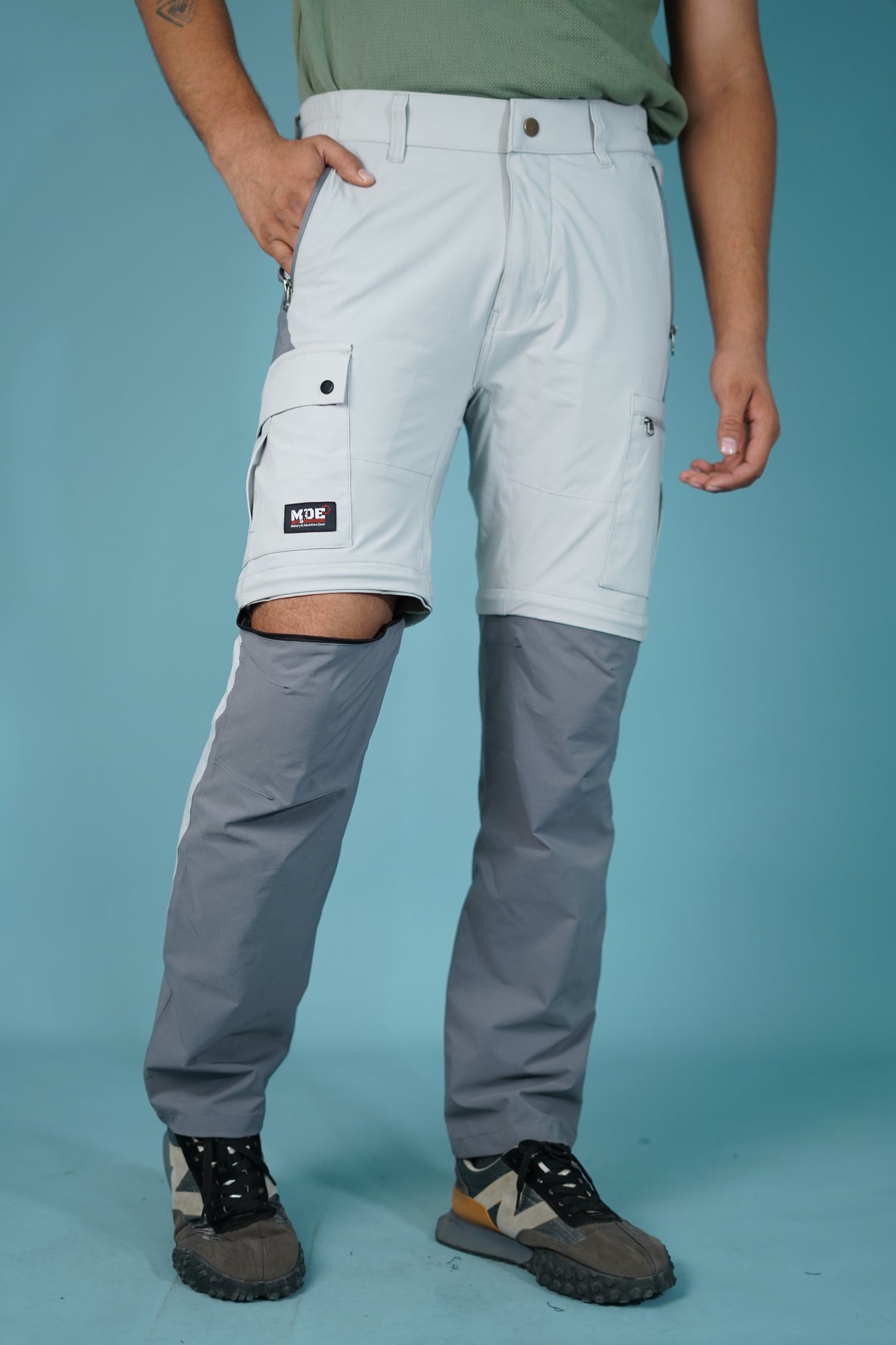 MDE Hike -2 Detachable pants white
