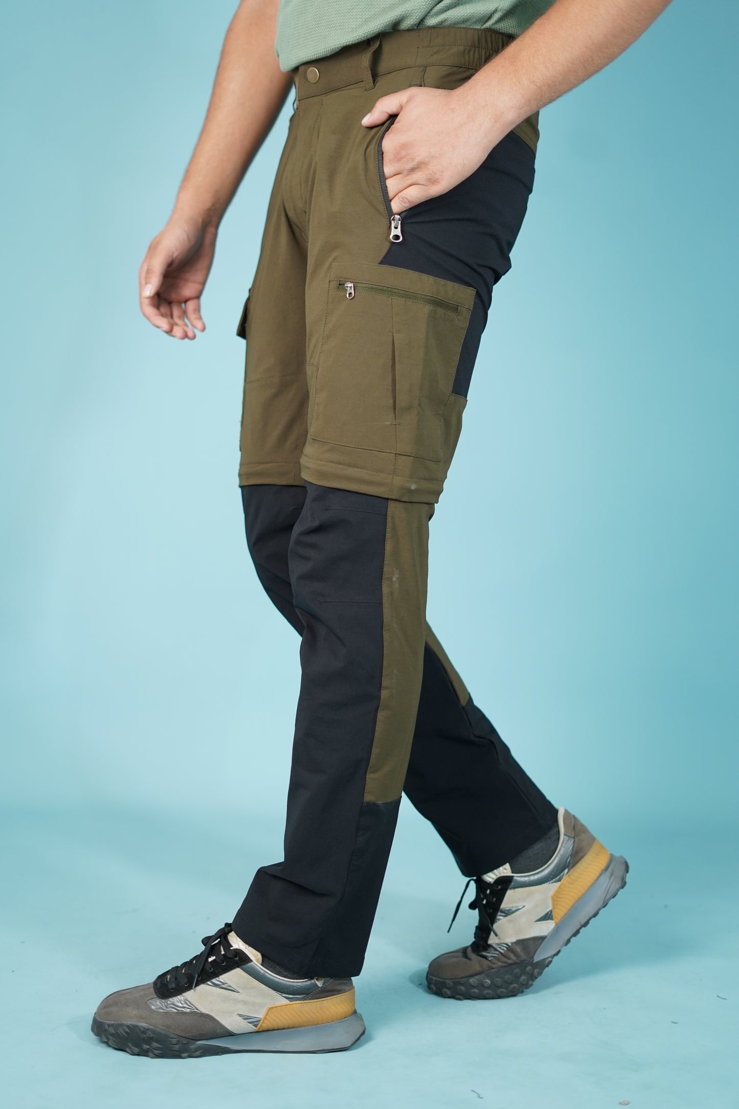 MDE Hike -2 Detachable pants Green