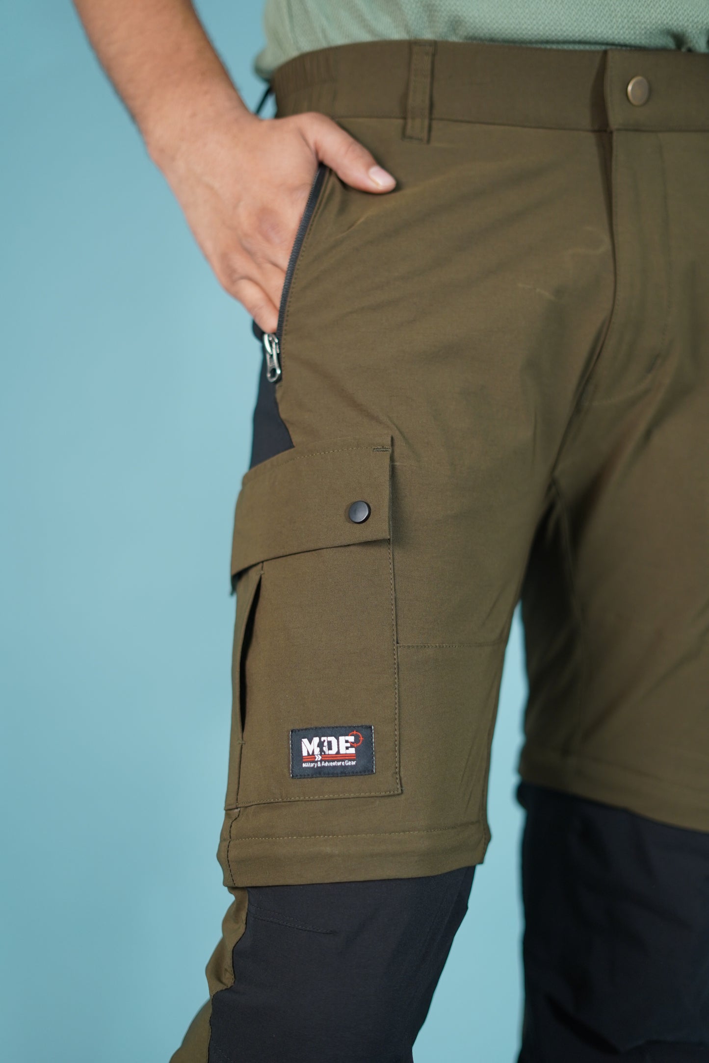MDE Hike -2 Detachable pants Green