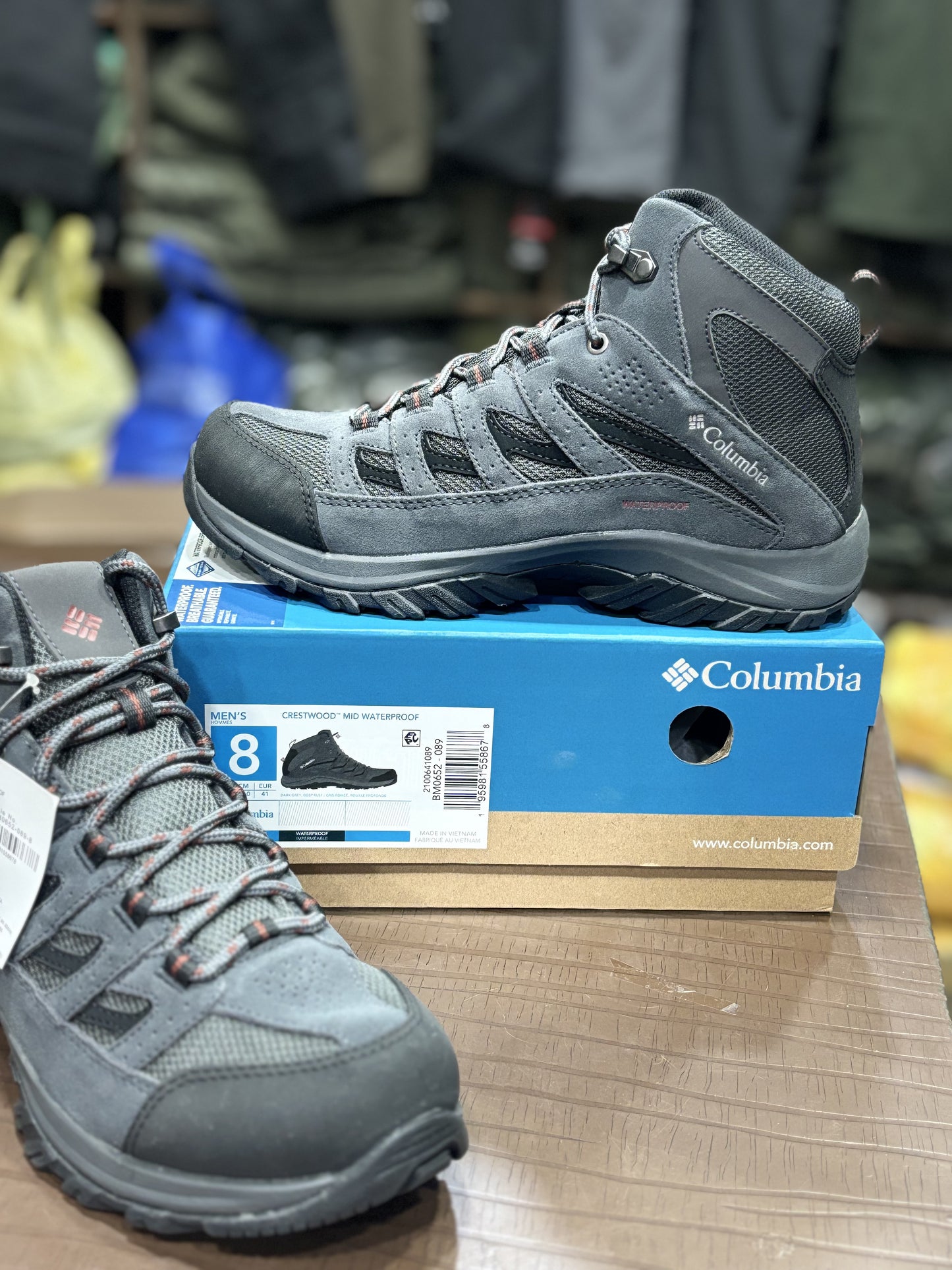 COLOMBIA CRESTWOOD MID WATERPROOF