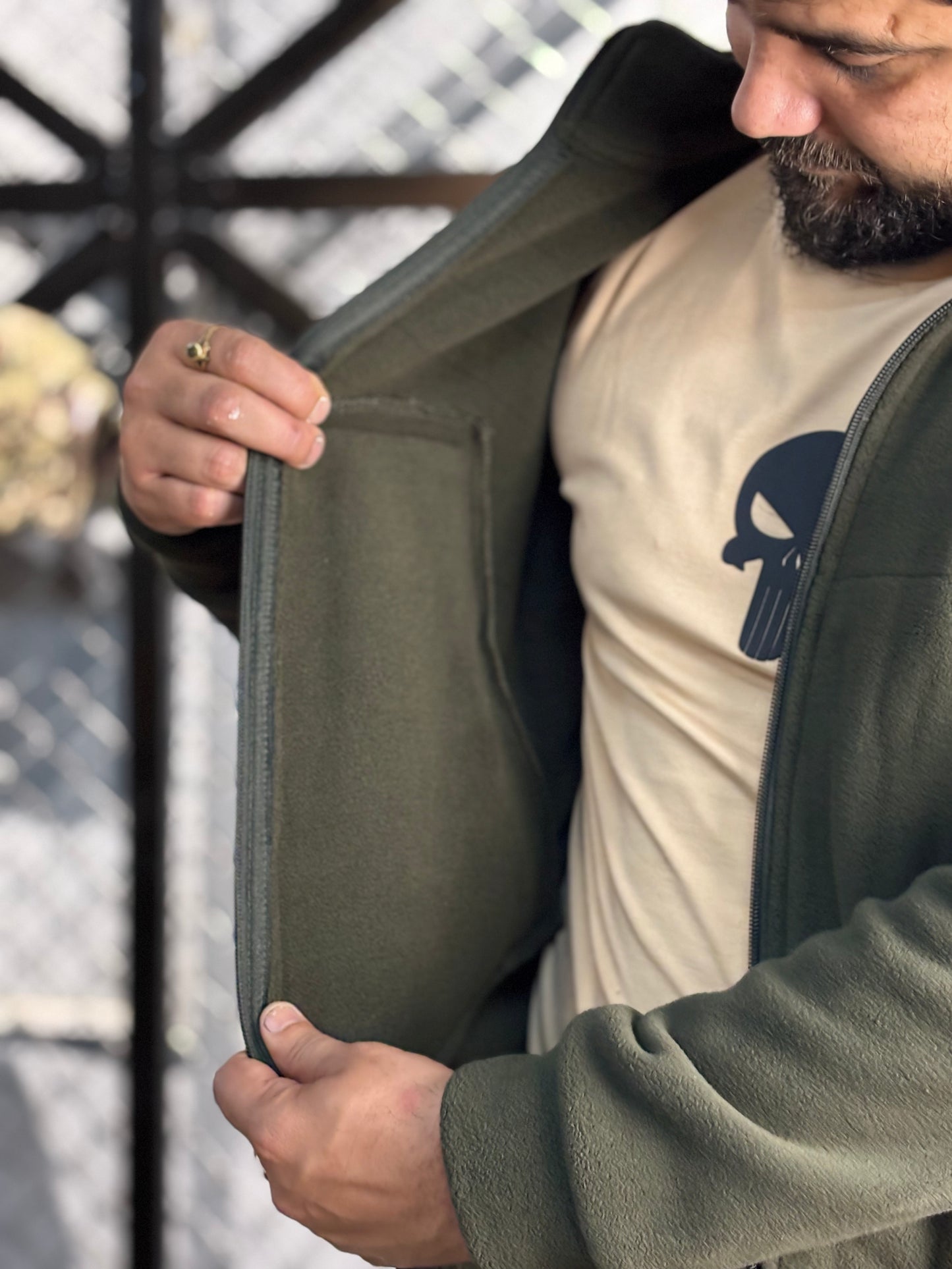 PROTAC TACTICAL BONDED FLEECE JACKET Olive