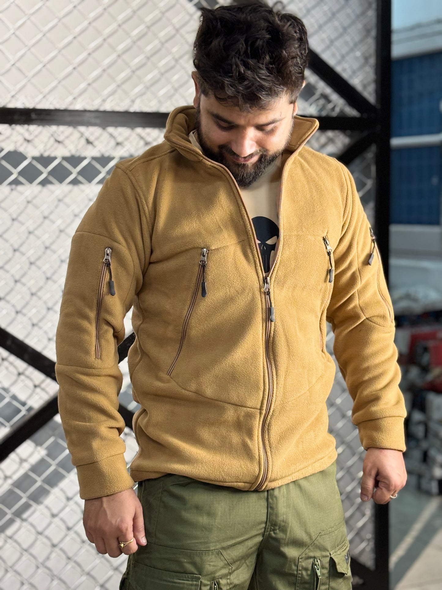 PROTAC TACTICAL BONDED FLEECE JACKET Coyote