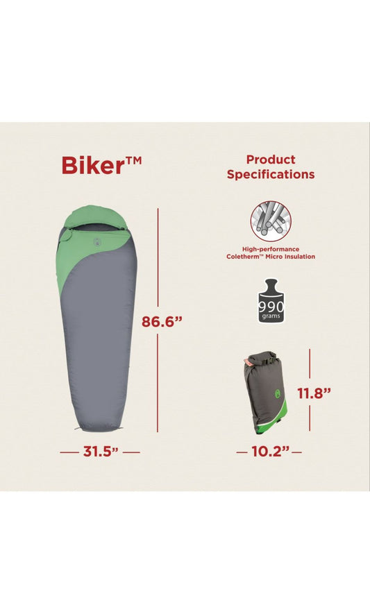 COLEMAN BIKER 2 SLEEPING BAG