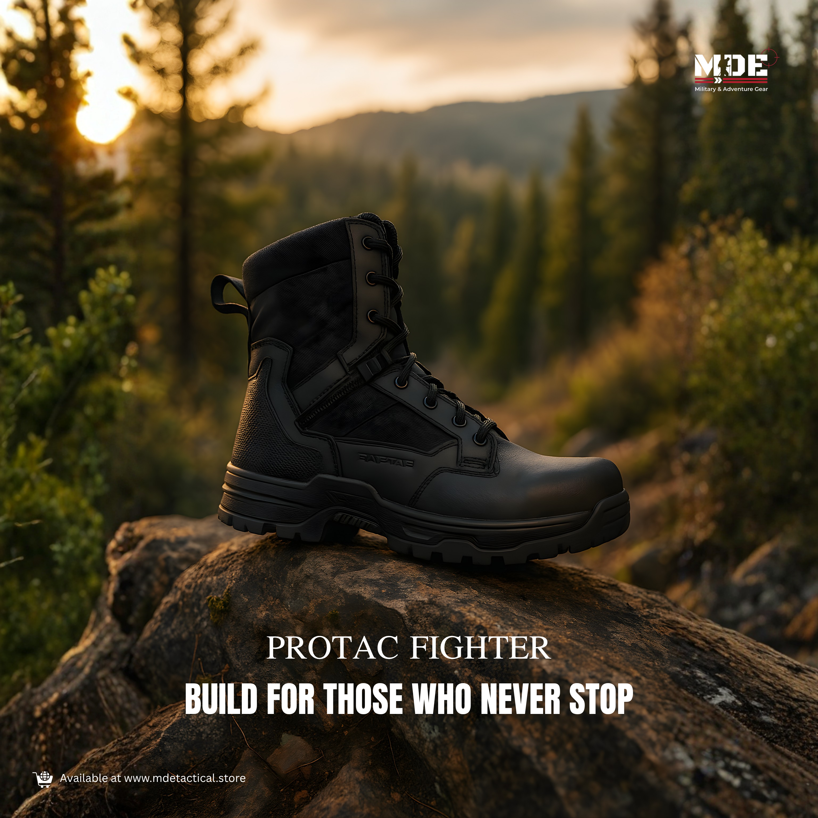Tactical Gear India | Premium Shoes & Outdoor Equipment – mde.store