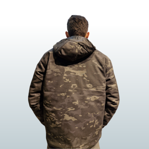 MDE TACTICAL JACKET Black Multicam