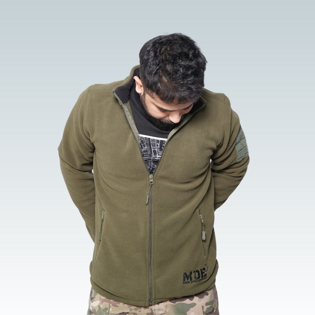 MDE FLEECE FULL ZIPPER