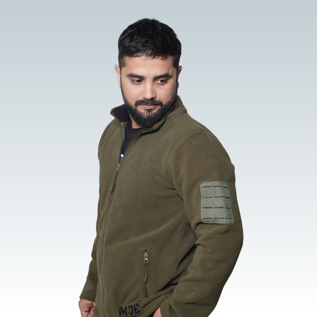 MDE FLEECE FULL ZIPPER