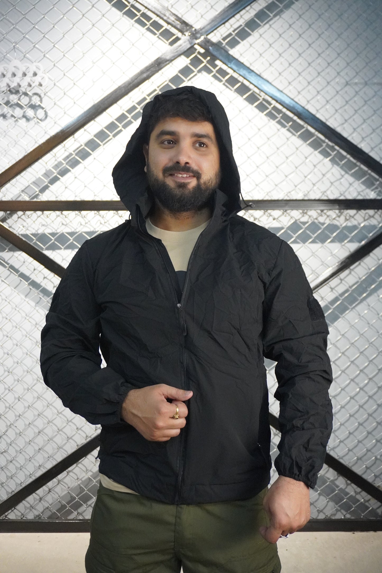 PROTAC SELF PACKABLE POUCH WINDCHEATER Black