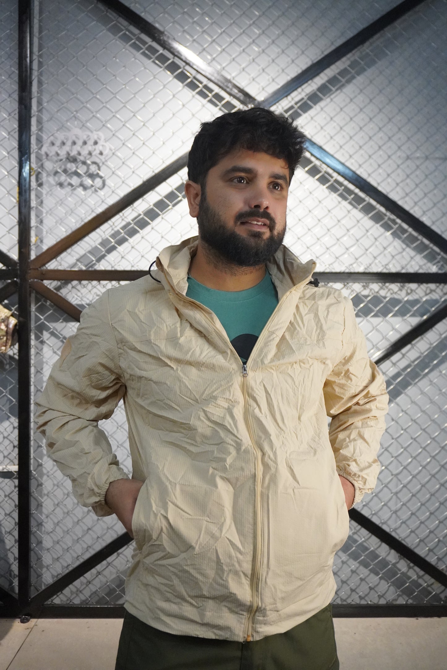 PROTAC SELF PACKABLE POUCH WINDCHEATER BEIGE