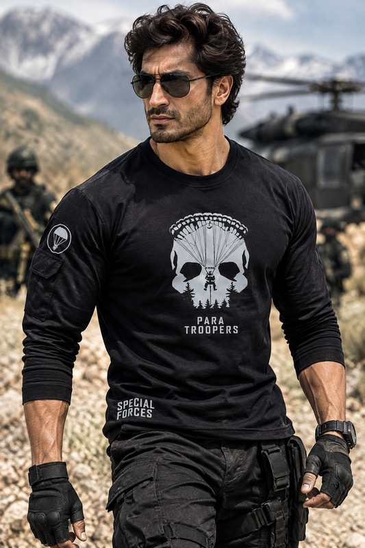 PROTAC special forces skull full Tshirt