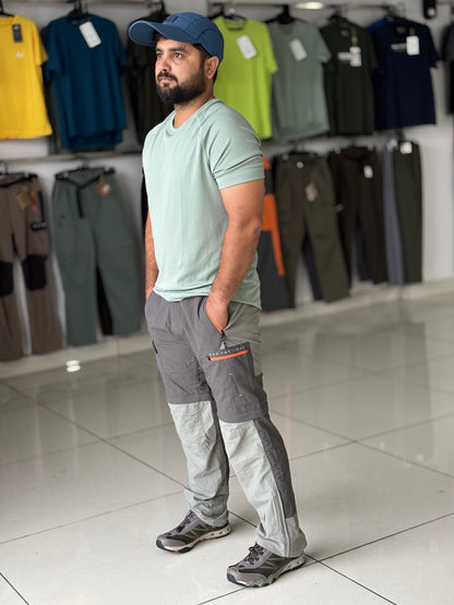 MDE Travel 2 in 1 pants lite grey