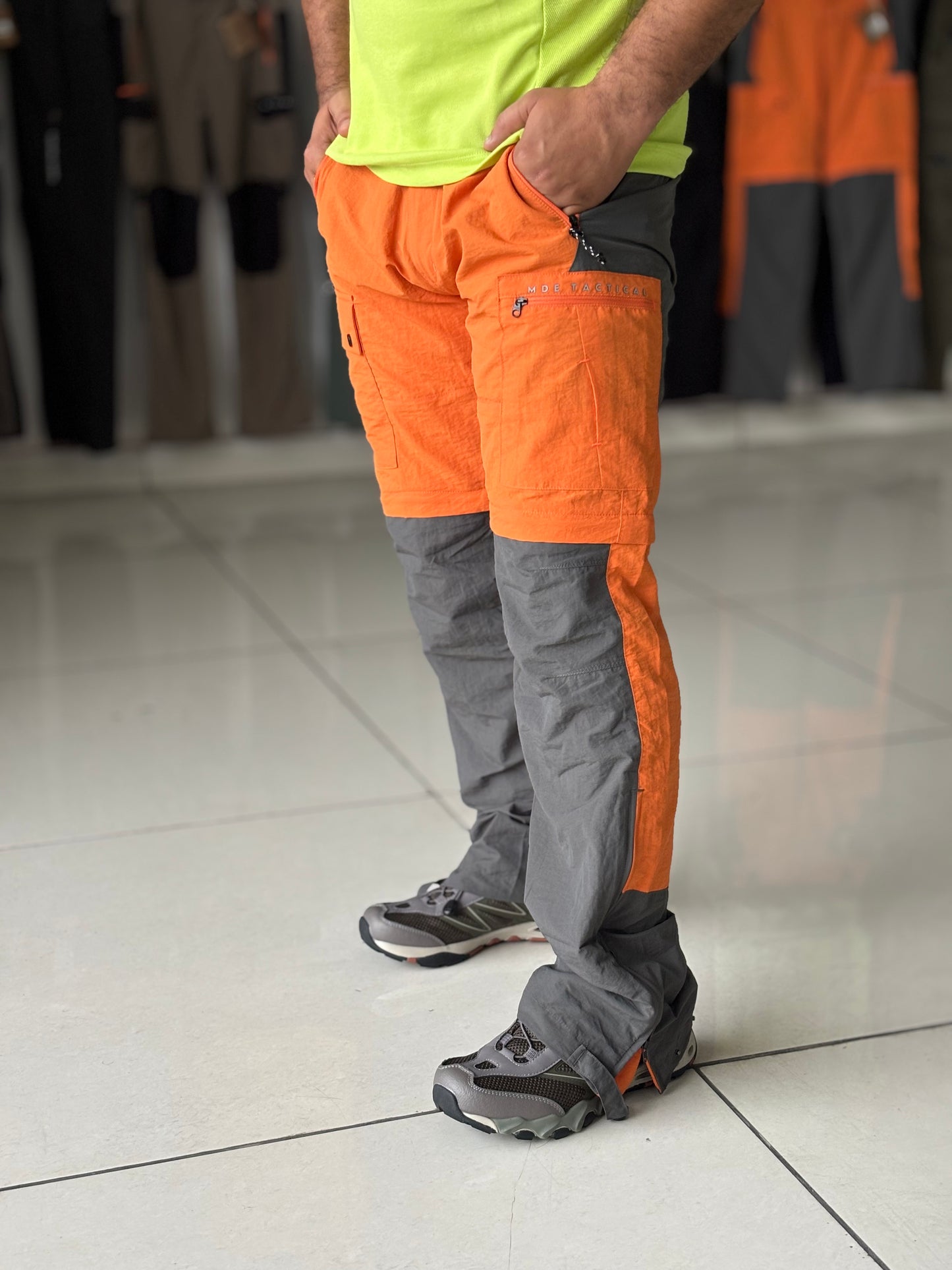 MDE Travel 2 in 1 pant orange