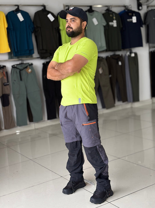 MDE Travel 2 in 1 pant grey