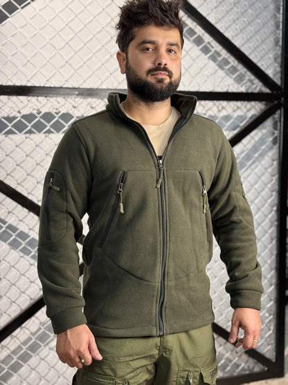 PROTAC TACTICAL BONDED FLEECE JACKET Olive