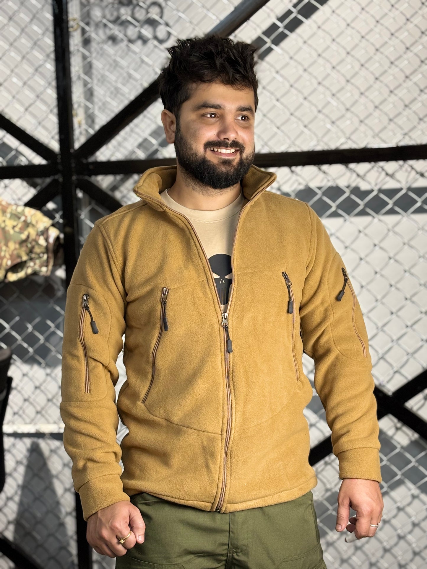 PROTAC TACTICAL BONDED FLEECE JACKET Coyote