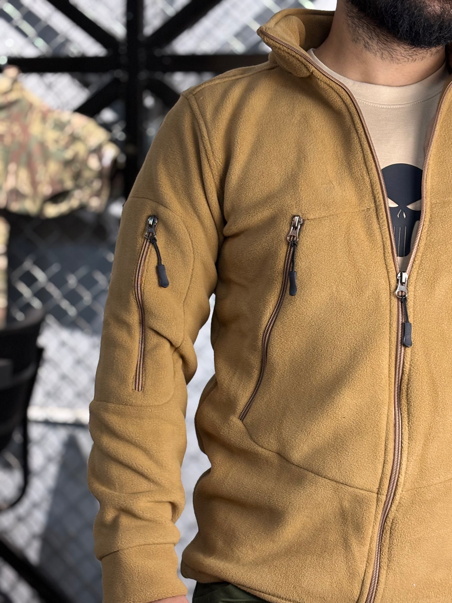 PROTAC TACTICAL BONDED FLEECE JACKET Coyote