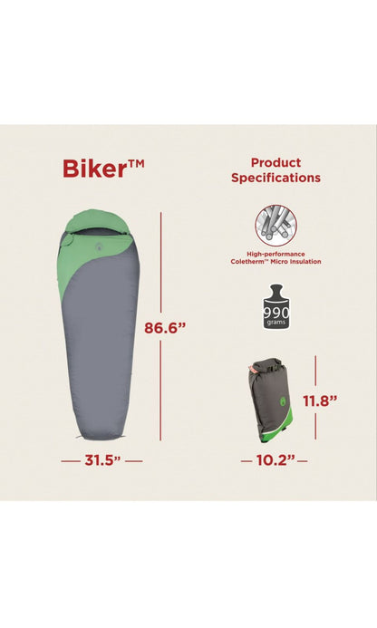 COLEMAN BIKER 2 SLEEPING BAG